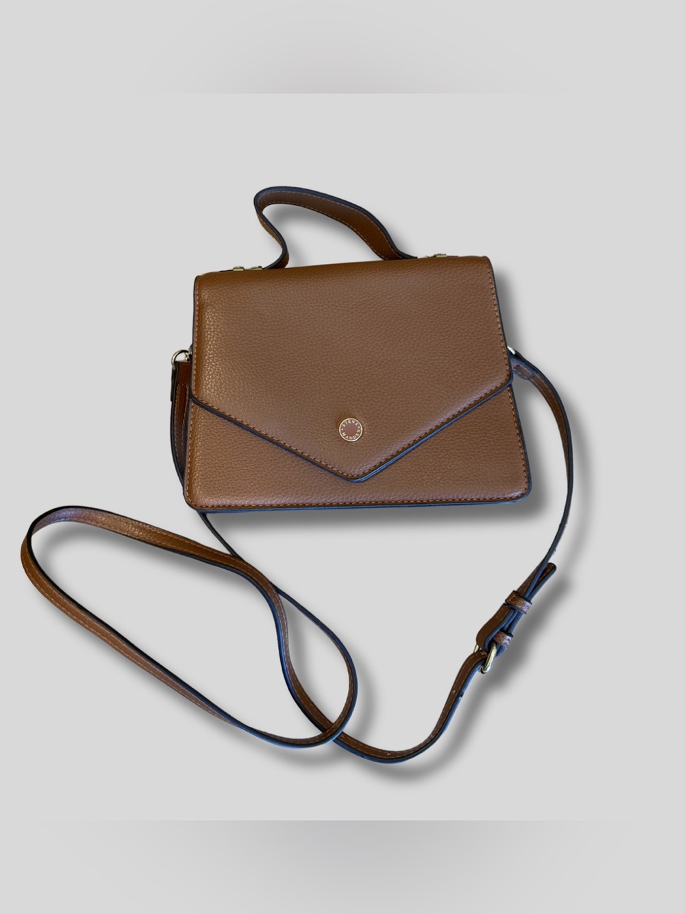 Steve Madden Brown Leather Crossbody Handbag
